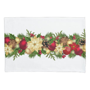 Housse D'oreillers Vacances Garland Pillowcase