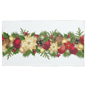 Housse D'oreillers Vacances Garland Pillowcase