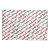 Housse D'oreillers Vacances Pillowcase-Red Berries (Dos)