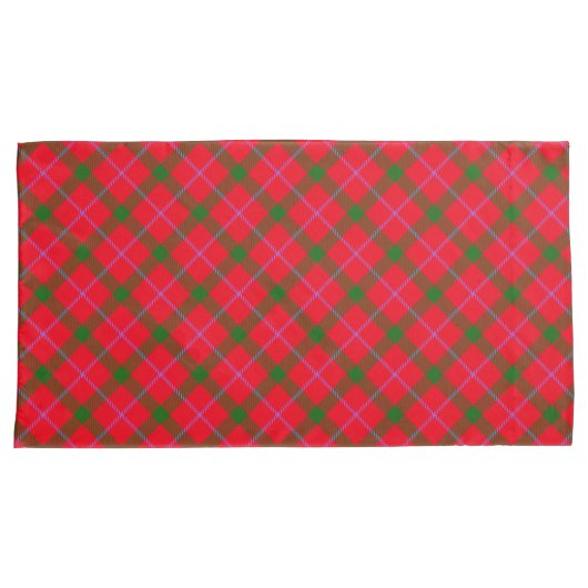 Housse D'oreillers Vacances / Tartan pour Noël (devant-Droit)