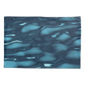 Housse D'oreillers Vagues Aqua Blue Water (Dos)