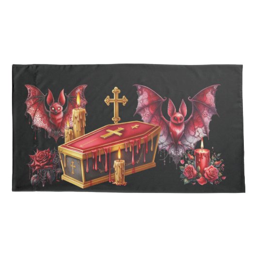 Housse D'oreillers Vampire Bats (Dos)