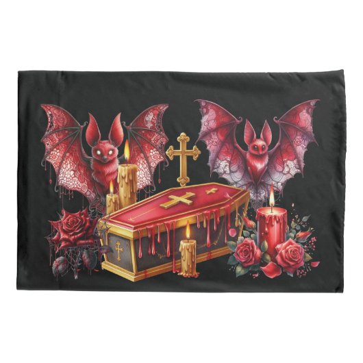 Housse D'oreillers Vampire Bats (Dos)