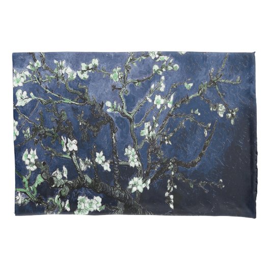 Housse D'oreillers Van Gogh Almond Blossoms Midnight Blue (devant)