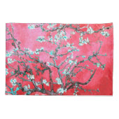 Housse D'oreillers Van Gogh Almond Blossoms rouge bleu Pilote (Dos)