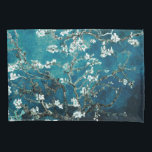 Housse D'oreillers Van Gogh Almond Blossoms : Turquoise foncé<br><div class="desc">"Rêvez dans l'élégance, entouré de fleurs." Transformez votre chambre en un sanctuaire serein avec cette taie d'oreiller Van Gogh Almond Blossoms en turquoise foncé. Les délicates branches et fleurs d'amande brillent dans un cadre turquoise riche, mêlant beauté d'art et confort quotidien. Conçu à la fois pour la douceur et la...</div>