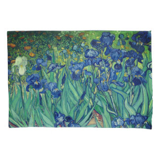 Housse D'oreillers Van Gogh Art Irises
