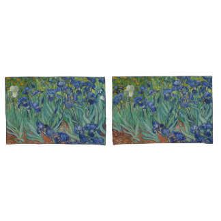 Housse D'oreillers Van Gogh Vintage Irises