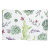 Housse D'oreillers Variété de cactus (Dos-gauche)