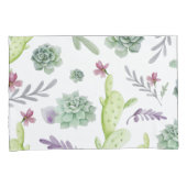 Housse D'oreillers Variété de cactus (devant-Droit)