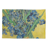 Housse D'oreillers Vase Van Gogh avec Iris Classic Impressionnisme (Dos)