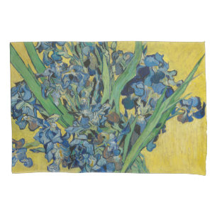 Housse D'oreillers Vase Van Gogh avec Iris Classic Impressionnisme