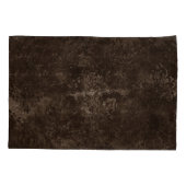 Housse D'oreillers Velvety Bronze Damask | Grunge baroque Brown (Dos)