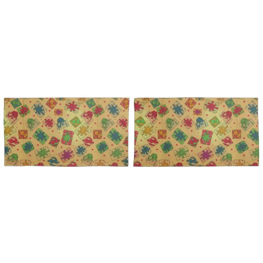 Housse D'oreillers Venin de Christmas (devant-Set)