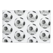Housse D'oreillers Ventilateur de footballS (Dos-gauche)