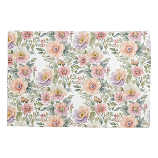 Housse D'oreillers Ventilateurs Pastel Doux (Dos)