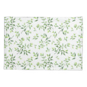 Housse D'oreillers Verdure et Motif bio (Dos)