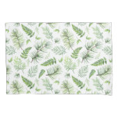 Housse D'oreillers Verdure et Motif bio (devant)