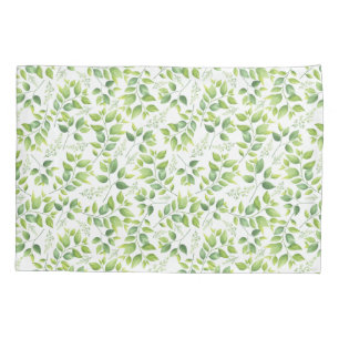 Housse D'oreillers Verdure et Motif bio