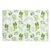 Housse D'oreillers Verdure et Motif bio (Dos)
