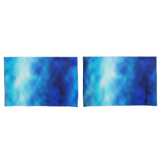 Housse D'oreillers Verre bleu (devant-Set)