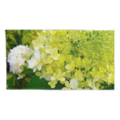 Housse D'oreillers Vert Chartreuse, Hydrangea Limelight, (Dos-Droit)