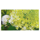 Housse D'oreillers Vert Chartreuse, Hydrangea Limelight, (devant-Droit)