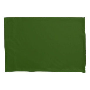 Housse D'oreillers Verte de la planète, Vert de l'ombre, Highland,