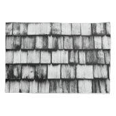 Housse D'oreillers Vieille planche de bois usée murale (Dos)