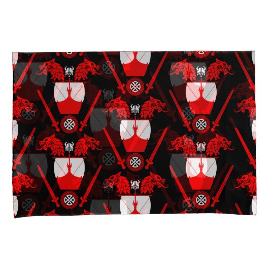 Housse D'oreillers Viking Norsemen (devant-Droit)