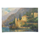 Housse D'oreillers Villa de lac (devant-Droit)