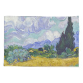 Housse D'oreillers Vincent Van Gogh - Champ de blé avec cyprès (Dos)