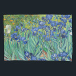 Housse D'oreillers Vincent Van Gogh - Irise<br><div class="desc">Irises / Iris - Vincent Van Gogh,  1889</div>