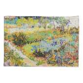 Housse D'oreillers Vincent van Gogh - Jardin à Arles (Dos)