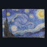 Housse D'oreillers Vincent Van Gogh - La nuit étoilée<br><div class="desc">The Starry Night / La nuit etoilee - Vincent Van Gogh en 1889</div>