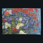 Housse D'oreillers Vincent van Gogh - Vase avec Cornflowers & Poppies<br><div class="desc">Vase avec des fleurs de Cornouailles et des pavots - Vincent van Gogh,  Huile sur toile,  1887,  Paris</div>