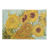 Housse D'oreillers Vincent Van Gogh - Vase avec douze tournesols (Dos)