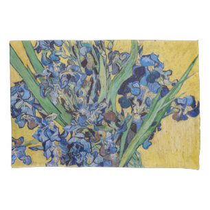 Housse D'oreillers Vincent van Gogh - Vase avec Irises