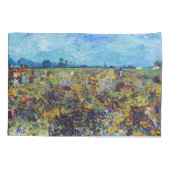 Housse D'oreillers Vincent van Gogh - Vignoble vert (Dos)