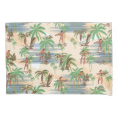 Housse D'oreillers Vintage Aloha Hawaii Beach Été (devant)