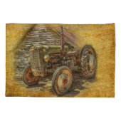 Housse D'oreillers Vintage Farm (Dos)