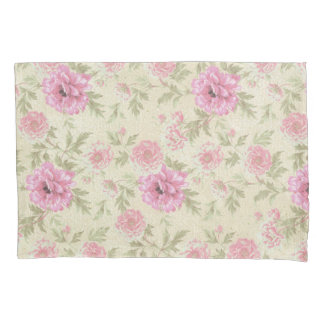Housse D'oreillers Vintage Rose rose rose floral