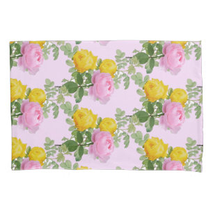 Housse D'oreillers Vintage rose rose rose rose rose rose rose