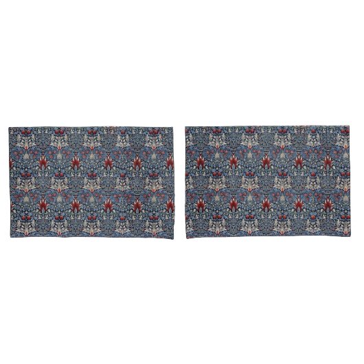 Housse D'oreillers Vintage William Morris (devant-Set)