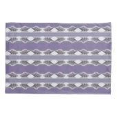 Housse D'oreillers violettes dans un bocal de lune (Dos)