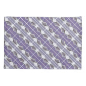 Housse D'oreillers violettes dans un bocal de lune (Dos)