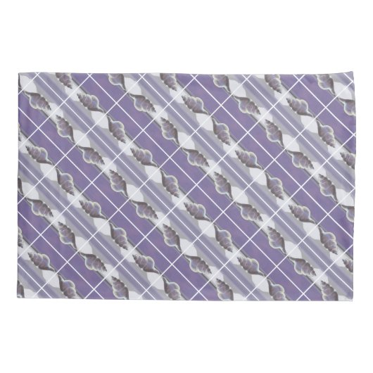 Housse D'oreillers violettes dans un bocal de lune (Dos)