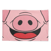 Housse D'oreillers Visage de porc (Dos)