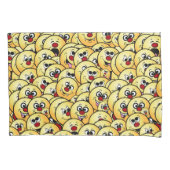 Housse D'oreillers Visages drôles de Grumpeys réglés (devant)