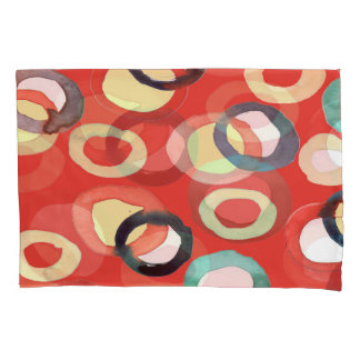 Housse D'oreillers Vivid Aquarelle Art Arrière - plan Abstrait